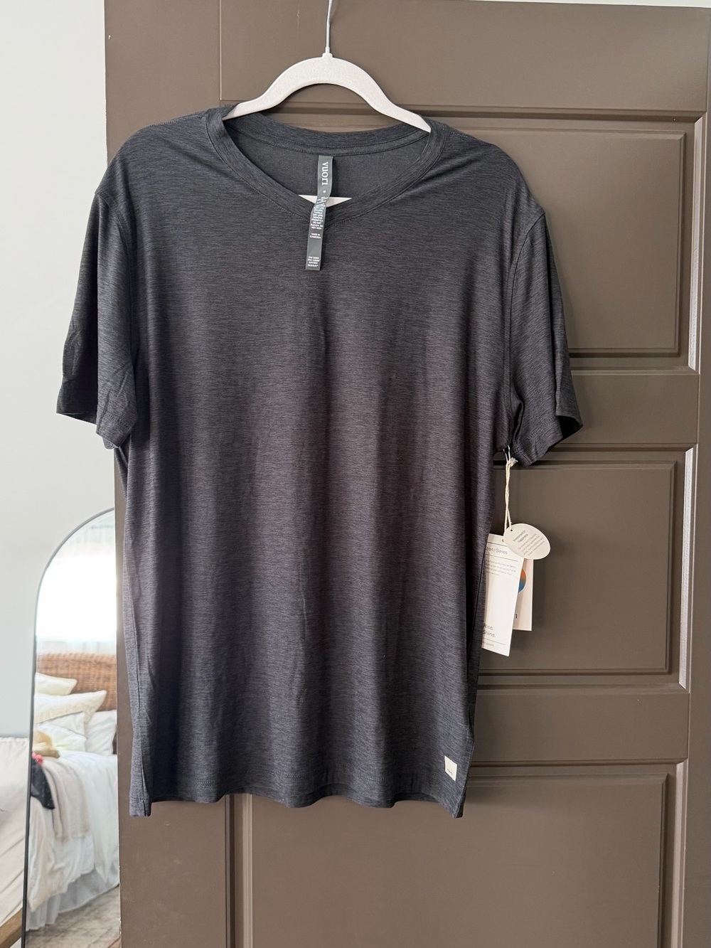 Vuori Charcoal Short-Sleeve Crewneck Tee